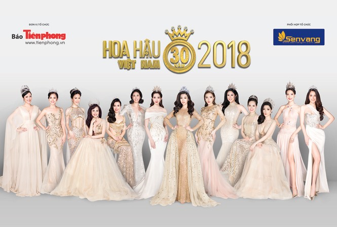 14 Hoa hậu Việt Nam qua các kỳ sẽ hội tụ tại Gala 30 năm HHVN Bộ ảnh hội tụ 14 biểu tượng sắc đẹp từ hoa hậu đầu tiên đăng quang là Bùi Bích Phương đến đương kim hoa hậu Đỗ Mỹ Linh. Trang phục: Chung Thanh Phong. Photo: Mr.AT