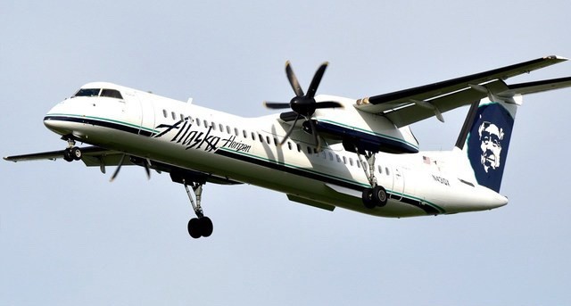 Bản tin 20H: Mỹ đã tìm thấy hộp đen của máy bay bị đánh cắp Một chiếc Bombardier Q400 của hãng hàng không Horizon Air. (Nguồn: yourcentralvalley.com)