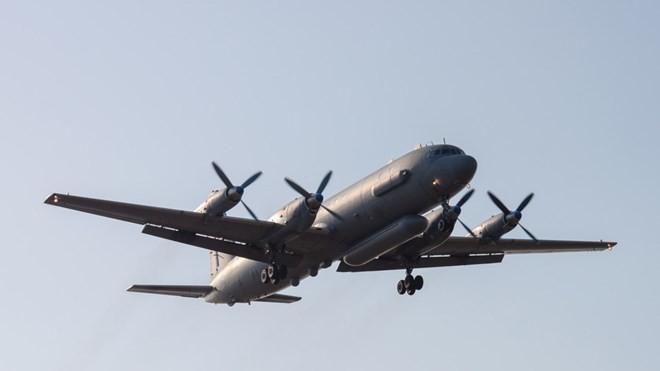 Bản tin 20H: Nga công bố chi tiết về vụ máy bay Il-20 bị bắn rơi Máy bay trinh sát Il-20 của Nga. (Nguồn: RT)