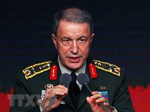 Bản tin 20H: Thêm giả thuyết rùng rợn về vụ sát hại nhà báo Khashoggi Bộ trưởng Quốc phòng Thổ Nhĩ Kỳ Hulusi Akar đưa thêm giả thuyết về sát hại nhà báo Saudi Arabia Jamal Khashoggi. (Ảnh: AFP/TTXVN)