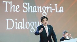 Tình hình Biển Đông tiếp tục làm nóng Shangri-La Thủ tướng Nhật Bản