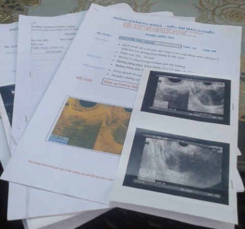 Góc khuất nghề đẻ thuê: Mất nửa tỷ nhưng ADN lại của người khác Giấy khám thai của một phi vụ thành công do ông Tùng dắt mối
