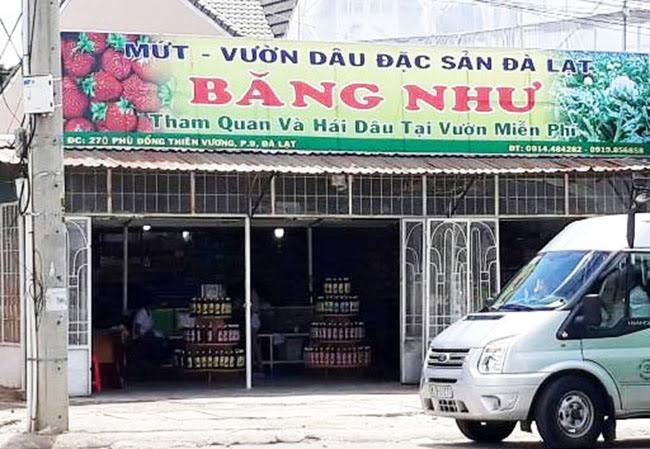 Đánh du khách, chủ và nhân viên lò mứt bị phạt Ảnh: Lò mứt Băng Như, nơi bà Bích bị đánh