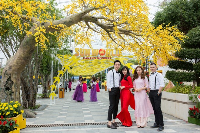 Đặc sắc Lễ hội “Mai vàng sắc xuân” Sun World Danang Wonders Đặc sắc Lễ hội “Mai vàng sắc xuân” Sun World Danang Wonders