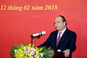 Thủ tướng giao nhiệm vụ cho Chủ tịch Ủy ban Quản lý vốn Nhà nước tại DN Thủ tướng phát biểu tại lễ công bố