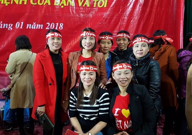 Sôi động ngày hội hiến máu trên quê hương Bác Sôi động ngày hội hiến máu trên quê hương Bác