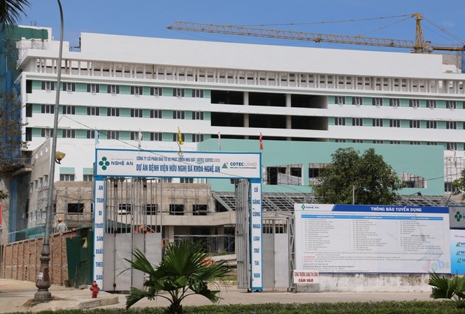 Phạt Cty CP Bệnh viện hữu nghị đa khoa Nghệ An xây dựng sai thiết kế Phạt Cty CP Bệnh viện hữu nghị đa khoa Nghệ An xây dựng sai thiết kế