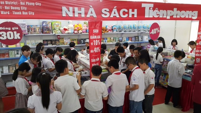 Tưng bừng gian hàng Tiền Phong tại Ngày sách ở Bắc Ninh Cơ hội lớn cho độc giả ở Bắc Ninh tới tham quan, mua sắm tại Ngày sách Việt Nam lần thứ 3