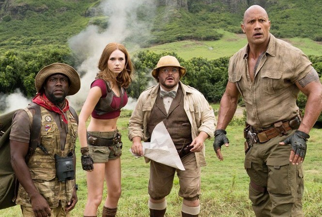 Jumanji: Trò chơi kỳ ảo gây sốt phòng vé dịp Giáng sinh Jumanji: Trò chơi kỳ ảo, phim giải trí đáng xem mùa giáng sinh
