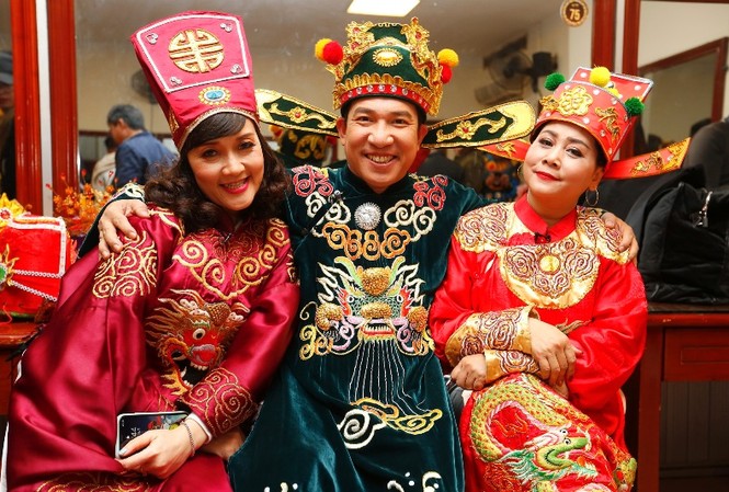 Hậu trường hài hước của Táo quân 2018 Một ông hai bà Táo