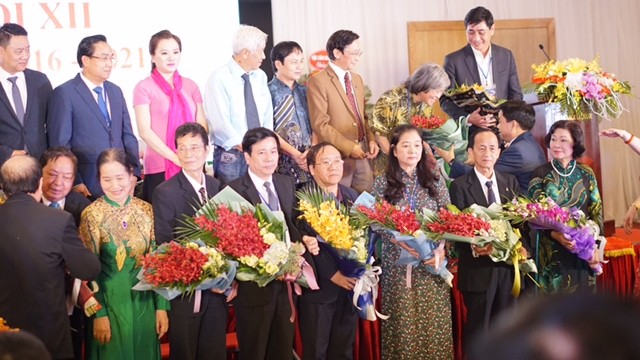 NSND Quốc Chiêm trúng cử Chủ tịch Hội Liên hiệp VHNT Hà Nội NSND Trần Quốc Chiêm nhậm chức Chủ tịch Hội Liên hiệp VHNT Hà Nội