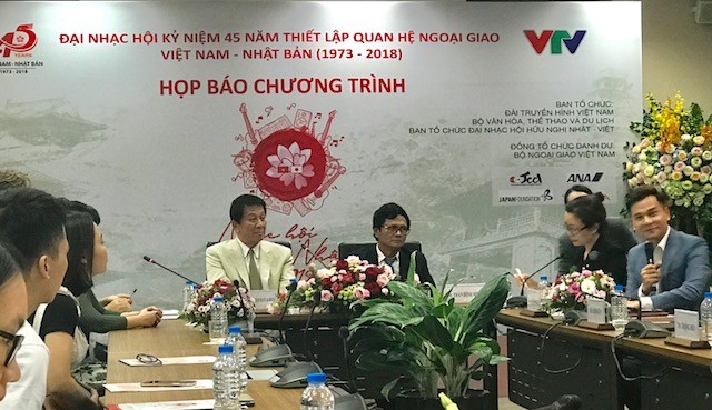 Mỹ Linh, Đông Nhi, Trọng Hiếu góp mặt trong Nhạc hội Việt Nhật Chương trình Nhạc hội Việt Nhật 2018 vào tối 9/9 tại Cung Văn hóa Hữu nghị