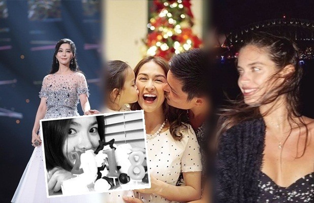 Song Hye Kyo và dàn sao Âu, Á đón mừng năm mới 2018 Song Hye Kyo và dàn sao Âu, Á đón mừng năm mới 2018