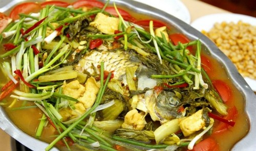 Cá chép om dưa, món ăn bài thuốc tuyệt vời Cá chép om dưa, món ăn bài thuốc tuyệt vời