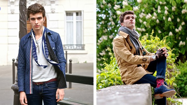 Không cao to, chàng vẫn chất như fashionista Paris Không cao to, chàng vẫn chất như fashionista Paris
