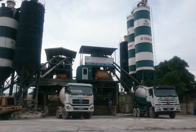 Trạm bê tông không phép “băm nát” đường vào cảng Khuyến Lương Trạm bê tông không phép “băm nát” đường vào cảng Khuyến Lương