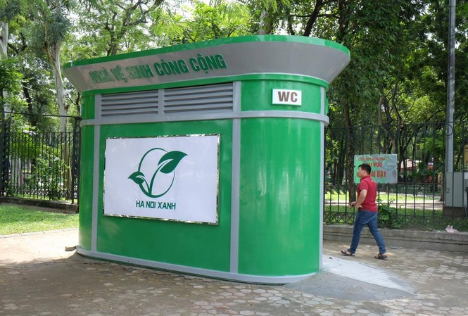 Hà Nội lắp đặt 1.000 nhà vệ sinh công cộng Hà Nội lắp đặt 1.000 nhà vệ sinh công cộng