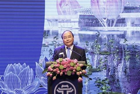 Thủ tướng: Doanh nghiệp nhắn tin, lãnh đạo Hà Nội giải quyết trong một ngày Thủ tướng Nguyễn Xuân Phúc phát biểu chỉ đạo tại Hội nghị