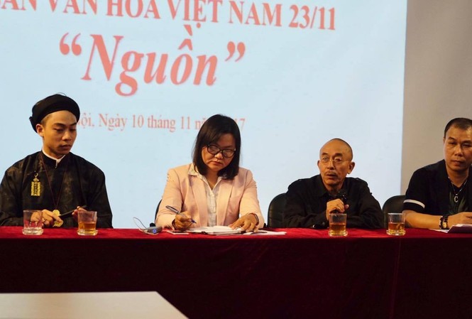 'Nếu không giữ được những giá trị lịch sử cho áo dài nam sẽ rất có lỗi' Họp báo thông tin về ngày Di sản văn hoá Việt Nam.