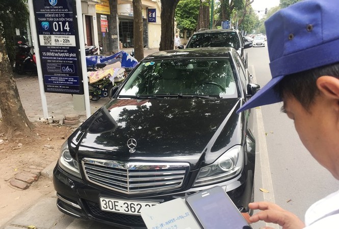 Đỗ xe tự động iParking nhân rộng thêm 150 điểm tại Hà Nội Tiếp sau phố Trần Hưng Đạo, Lý Thường Kiệt, đỗ xe theo iParking sẽ được nhân rộng trên 150 tuyến phố