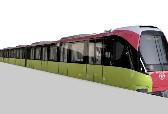 Lấy ý kiến người dân về thiết kế tàu Nhổn - ga Hà Nội Mẫu đoàn tàu tuyến số 3 được MRB lấy ý kiến người dân