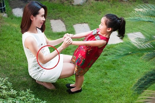 Lưu Hương Giang mang bầu 6 tháng Hình ảnh Lưu Hương Giang trên trang cá nhân.