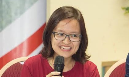 Nữ sinh “má lúm” trường Ams giành học bổng 7 tỷ đồng ĐH Harvard Nội lực, trưởng thành là cảm nhận của nhiều người khi có dịp được nghe cô gái nhỏ chia sẻ về hành trình thực hiện giấc mơ Harvard của em (Ảnh: Lieta)