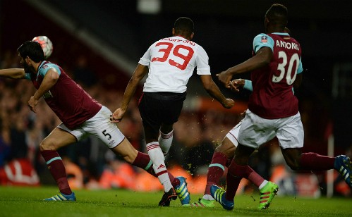 Rashford ghi tuyệt phẩm, Man Utd vào bán kết Cup FA Rashford đã ghi sáu bàn trong 11 trận đá cho Man Utd. Ảnh: Hooper.