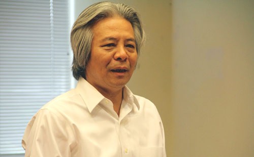 'Đào tạo 350 tiến sĩ một năm vẫn còn khiêm tốn' GS Đỗ Khánh Vinh: "Học viện có khả năng đào tạo nhiều hơn 350 nghiên cứu sinh mỗi năm". Ảnh: HT