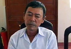 Đại tá công an dỏm lừa đảo người phụ nữ Đại tá dỏm bị bắt. Ảnh: Hồ Nam