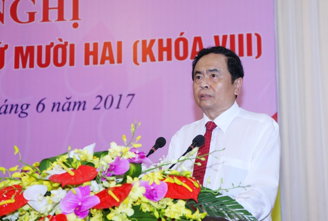 Ông Trần Thanh Mẫn làm Chủ tịch Mặt trận Tổ quốc Việt Nam Tân Chủ tịch UB T.Ư MTTQ VN Trần Thanh Mẫn.