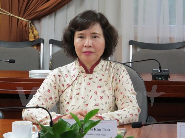 Kiến nghị miễn nhiệm các chức vụ của Thứ trưởng Hồ Thị Kim Thoa UBKT T.Ư kiến nghị miễn nhiệm các chức vụ bà Hồ Thị Kim Thoa.
