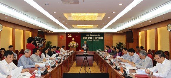 Xem xét kỷ luật nguyên Bí thư Tỉnh ủy và nguyên Chủ tịch tỉnh Vĩnh Phúc Phiên họp thứ 19 của Uỷ ban Kiểm tra Trung ương