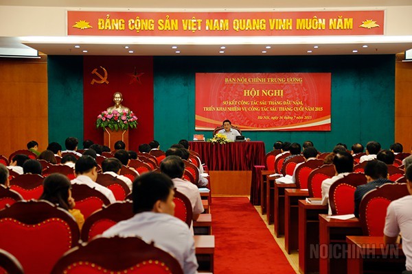 Thanh tra các dự án liên quan đến 'Út trọc' Ban Nội chính T.Ư sơ kết nhiệm vụ 6 tháng đầu năm