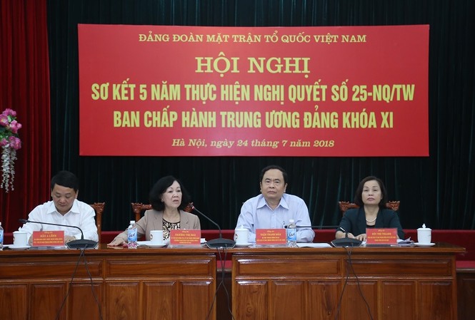 Giải quyết những vấn đề chính đáng, hợp pháp của nhân dân Hội nghị sơ kết 5 năm thực hiện Nghị quyết số 25 về công tác dân vận trong tình hình mới