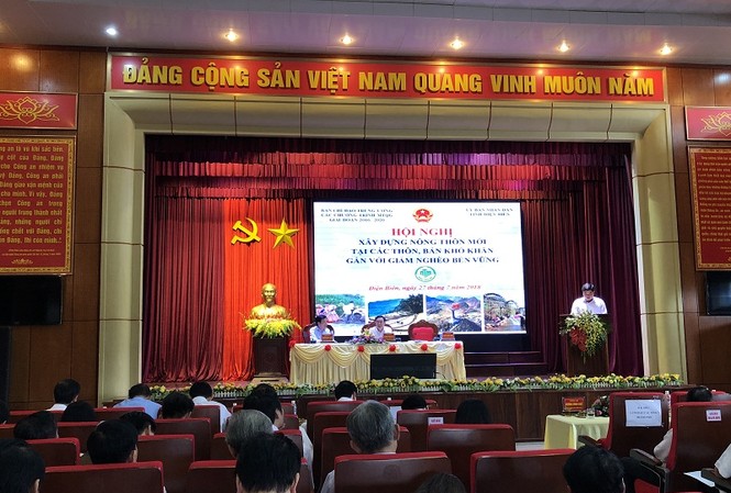 Xây dựng thôn, bản nông thôn mới tại 35 địa phương Hội nghị toàn quốc về xây dựng nông thôn mới