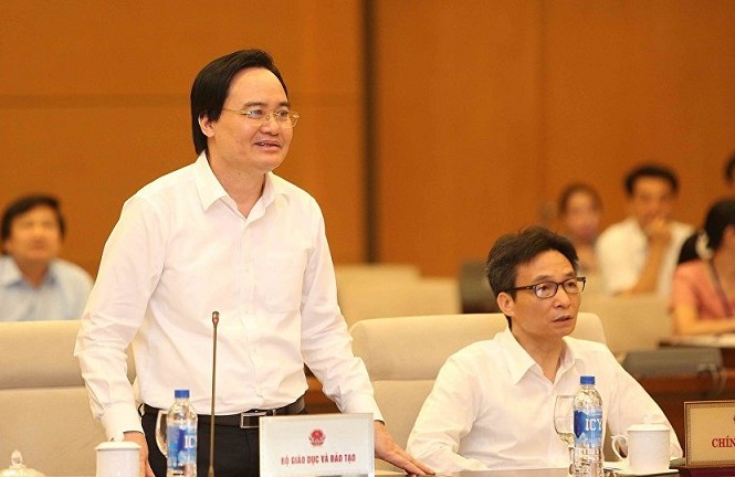 Tỷ lệ chiết khấu sách giáo khoa thấp hơn các sách khác Bộ trưởng Bộ GDĐT Phùng Xuân Nhạ