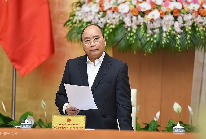 Chính phủ lập tổ công tác đặc biệt xử lý các vụ việc 'nóng' Thủ tướng Nguyễn Xuân Phúc phát biểu khai mạc phiên họp Chính phủ Thường kỳ (ảnh N.H)