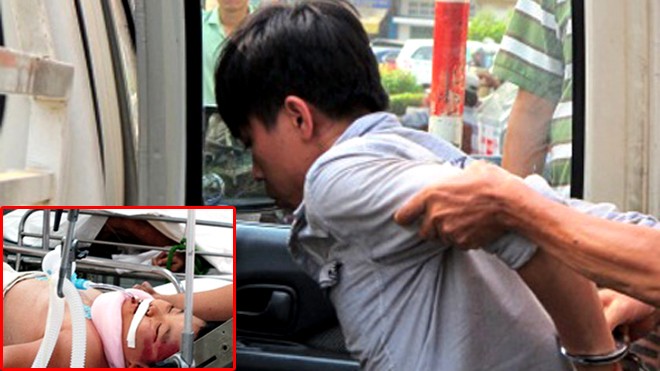 Phê ma túy, truy sát bà nội và hai cháu ruột Hung thủ bị bắt ngay sau đó còn nạn nhân được đưa tới viện cấp cứu trong tình trạng nguy kịch