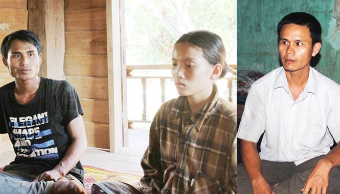 Nỗi niềm cha mẹ 3 trẻ sơ sinh bị tiêm nhầm thuốc độc Anh Nguyễn Đình Đạo cho rằng ngành y tế Quảng Trị phải chịu trách nhiệm trong vụ việc (ảnh phải) và vợ chồng chị Thương - anh A Hang vẫn còn đau buồn trước cái chết của đứa con sơ sinh (Ảnh trái)