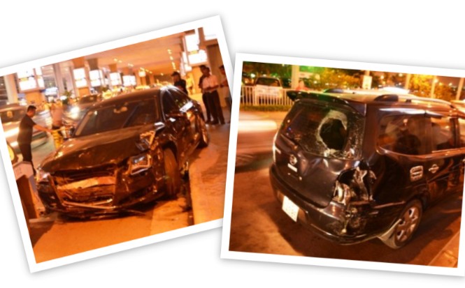 Tạm giữ tài xế siêu xe của Cường 'đô la' gây tai nạn liên hoàn Hiện trường xe Audi A8L gây tai nạn tại khu vực nhà ga quốc tế sân bay Tân Sơn Nhất