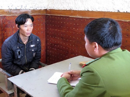 Đoạt mạng thầy cúng vì nghi ngờ làm ma chò, ma chài Hảng A Vư tại cơ quan điều tra