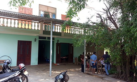 Thanh niên tưới xăng tự thiêu trong nhà nghỉ Nhà nghỉ Việt Anh nơi xảy ra vụ việc - Ảnh: CAND