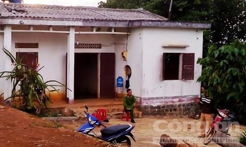 Chồng cũ đâm chết người tình của vợ Ngôi nhà nơi xảy ra án mạng - Ảnh: Kim Đồng