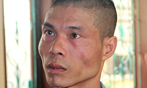 Đột nhập Bị cáo Nguyễn Văn Tuấn từng có tiền án trộm cắp tài sản. Ảnh: Đ.H