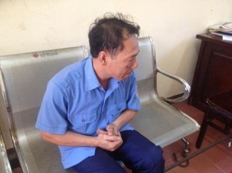 Thanh tra bịa chuyện bắt cóc để 'gạ tình' bị phạt 300.000 đồng Ông Điệp tại cơ quan công an