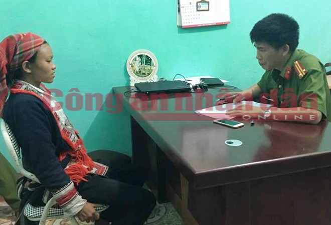 Rùng mình nghe lời khai của ác mẫu sát hại 3 con đẻ Công an tỉnh Hà Giang lấy lời khai đối tượng Phàn Mùi Mấy