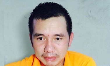 Rút dao cướp ôtô rồi đòi tiền chuộc Nguyễn Văn Hải tại cơ quan điều tra. Ảnh: Cảnh sát cung cấp
