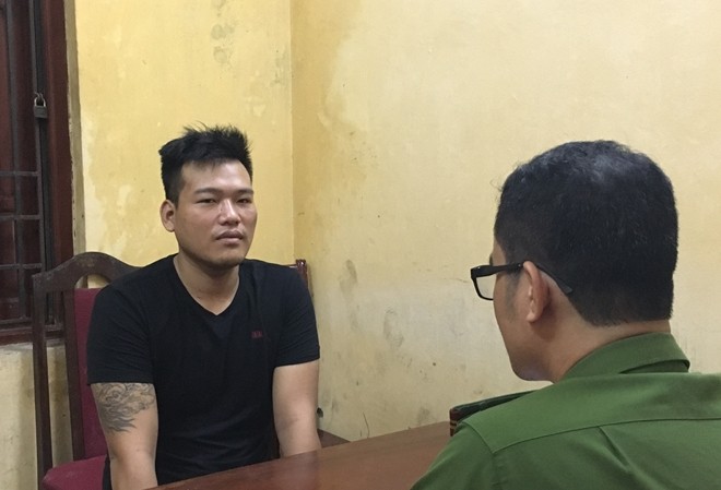 Hà Nội: Võ sư Trịnh Xuân Tùng tại cơ quan Công an