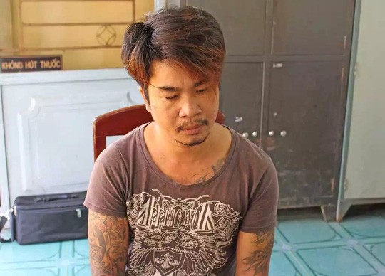 Cướp xe còn ép người viết giấy nhận nợ Võ Thanh Tuấn tại cơ quan công an